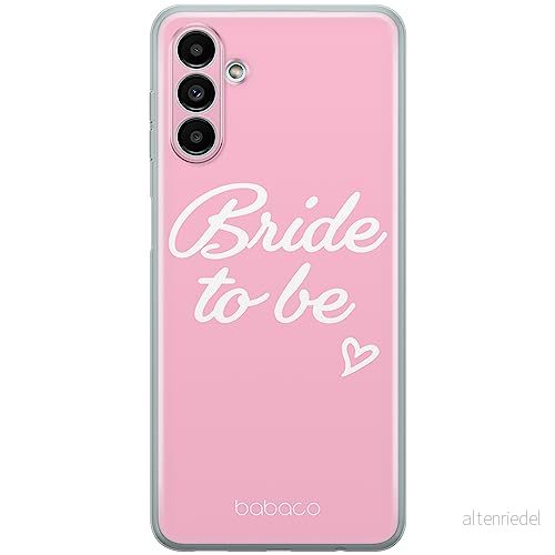 ERT GROUP mobiltelefonfodral för Samsung A13 5G/A04S originalt och officiellt licensierat Babaco mönster Bride to be 001 Vit anpassad till formen på mobiltelefonen, fodral tillverkad av TPU plast 5904805767920