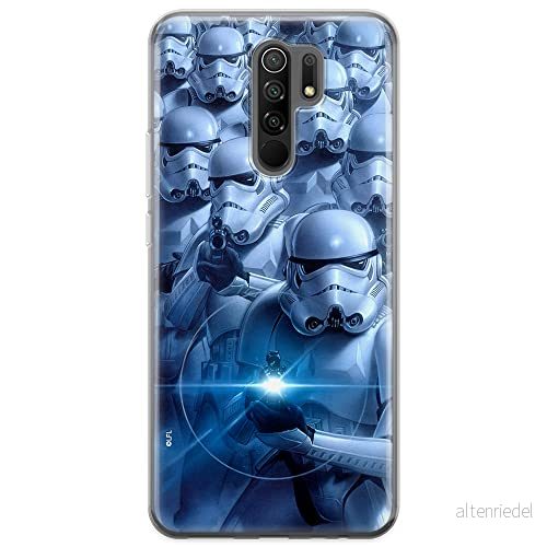 ERT GROUP mobiltelefonfodral för Xiaomi REDMI 9 originalt och officiellt licensierat Star Wars mönster Stormtrooper 011 optimalt anpassad till formen på mobiltelefonen, fodral tillverkad av TPU plast 5903040294482