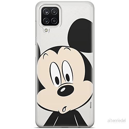 ERT GROUP mobiltelefonfodral för Samsung A12 / M12 originalt och officiellt licensierat Disney mönster Mickey 019 optimalt anpassad till formen på mobiltelefonen, gedeeltelijk transparant 5903040091593