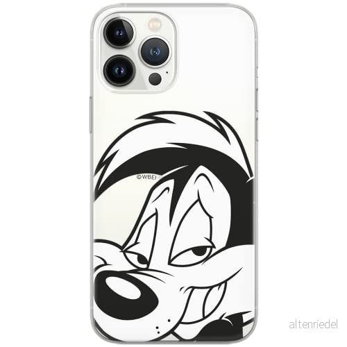 ERT GROUP mobiltelefonfodral för Samsung S21 PLUS originalt och officiellt licensierat Looney Tunes mönster Pepe Le Pew 001 optimalt anpassad till formen på mobiltelefonen, gedeeltelijk transparant 5903932379341