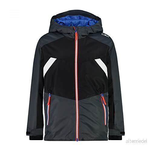 CMP Skidjacka för pojkar av twill med fast huva jacka 8059342449796