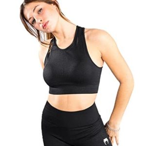 Venum Sömlös sport bh för dam svart L, Svart, L 3611441638843 Venum Sömlös sport bh för dam svart L, Svart, L 3611441638843