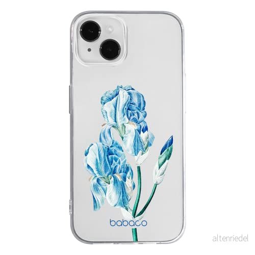 ERT GROUP mobiltelefonfodral för Apple Iphone 14 originalt och officiellt licensierat Babaco mönster Flowers 025 optimalt anpassad till formen på mobiltelefonen, gedeeltelijk transparant 5905131887313