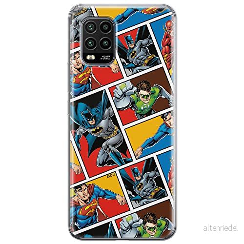 ERT GROUP mobiltelefonfodral för Xiaomi MI 10 LITE originalt och officiellt licensierat DC mönster Justice League 001 optimalt anpassad till formen på mobiltelefonen, fodral tillverkad av TPU plast 5903537147178
