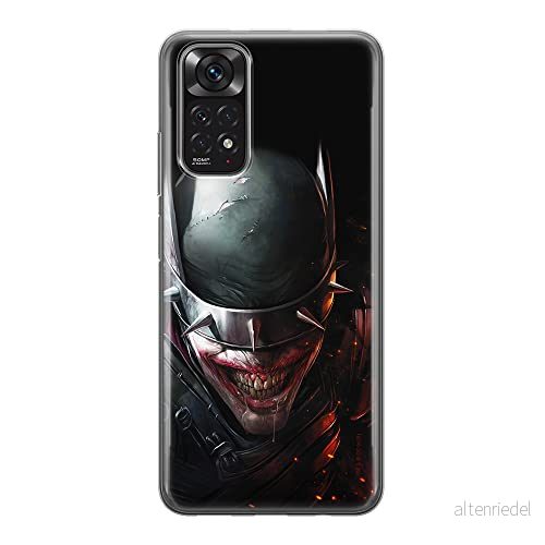 ERT GROUP mobiltelefonfodral för Xiaomi REDMI NOTE 11S 4G / 11 originalt och officiellt licensierat DC mönster Batman Who Laughs 002, fodral tillverkad av TPU plast 5905511554378