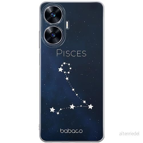 ERT GROUP mobiltelefonfodral för Realme C55 originalt och officiellt licensierat Babaco mönster Zodiac Constellation 012 optimalt anpassad till formen på mobiltelefonen, fodral tillverkad av TPU plast 5905511861513