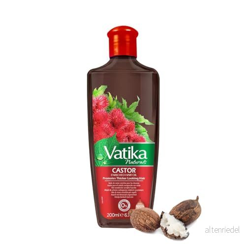 VATIKA Hårolja Castor (1 x 200 ml) 5022496004480