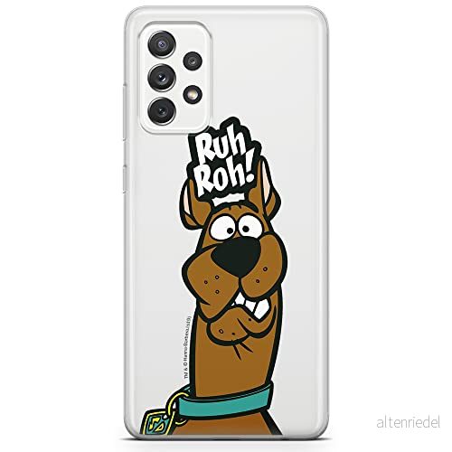 ERT GROUP mobiltelefonfodral för Samsung A73 5G originalt och officiellt licensierat Scooby Doo mönster 007 optimalt anpassad till formen på mobiltelefonen, gedeeltelijk transparant 5904805522659