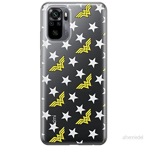 ERT GROUP mobiltelefonfodral för Xiaomi REDMI NOTE 10/ 10S originalt och officiellt licensierat DC mönster Wonder Woman 007 optimalt anpassad till formen på mobiltelefonen, gedeeltelijk transparant 5903537186160