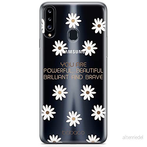 ERT GROUP mobiltelefonfodral för Samsung A20S originalt och officiellt licensierat Babaco mönster Positive vibes 003 optimalt anpassad till formen på mobiltelefonen, gedeeltelijk transparant 5903932969375
