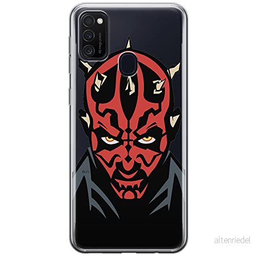ERT GROUP mobiltelefonfodral för Samsung M21 originalt och officiellt licensierat Star Wars mönster Darth Maul 004 optimalt anpassad till formen på mobiltelefonen, gedeeltelijk transparant 5903537838311