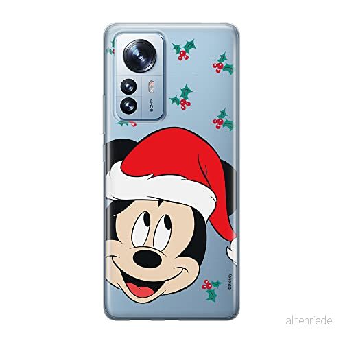 ERT GROUP mobiltelefonfodral för Xiaomi 12 PRO originalt och officiellt licensierat Disney mönster Mickey 041 optimalt anpassad till formen på mobiltelefonen, gedeeltelijk transparant 5905511520373