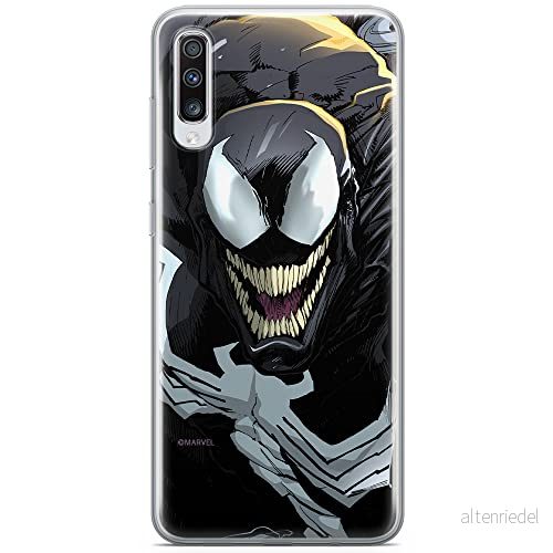 ERT GROUP mobiltelefonfodral för Samsung A70 originalt och officiellt licensierat Marvel mönster Venom 002 optimalt anpassad till formen på mobiltelefonen, fodral tillverkad av TPU plast 5902980414912