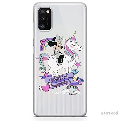 ERT GROUP mobiltelefonfodral för Samsung A41 originalt och officiellt licensierat Disney mönster Minnie 035 optimalt anpassad till formen på mobiltelefonen, gedeeltelijk transparant 5903537510774