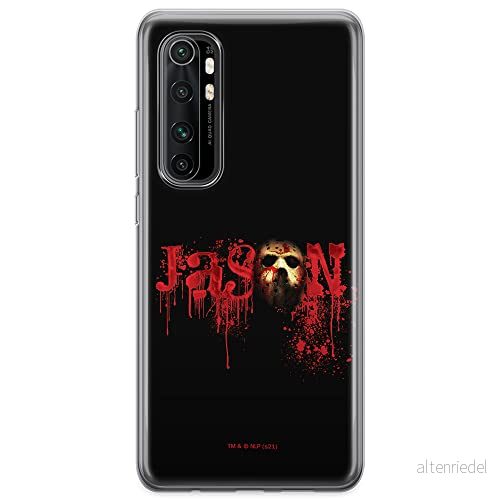 ERT GROUP mobiltelefonfodral för Xiaomi MI NOTE 10 Lite originalt och officiellt licensierat Horror mönster Friday the 13th 001 anpassad till formen på mobiltelefonen, fodral tillverkad av TPU plast 5905511098322