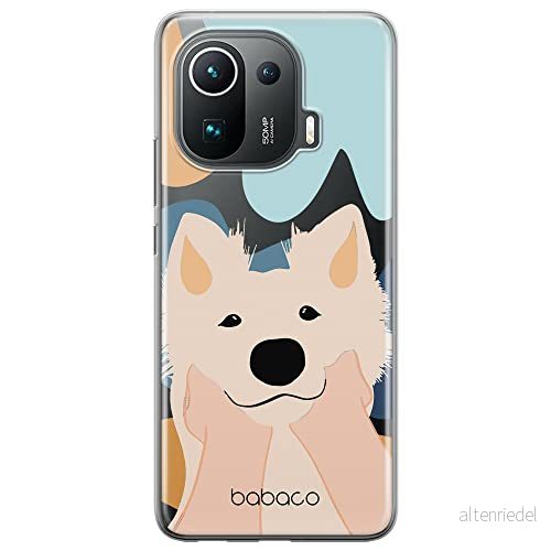 ERT GROUP mobiltelefonfodral för Xiaomi MI 11 PRO originalt och officiellt licensierat Babaco mönster Dogs 009 optimalt anpassad till formen på mobiltelefonen, gedeeltelijk transparant 5905131042293