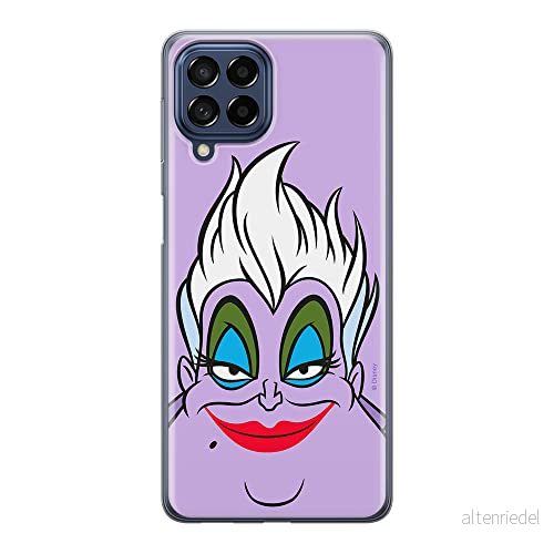 ERT GROUP mobiltelefonfodral för Samsung M53 5G originalt och officiellt licensierat Disney mönster Ursula 002 optimalt anpassad till formen på mobiltelefonen, fodral tillverkad av TPU plast 5905511381493