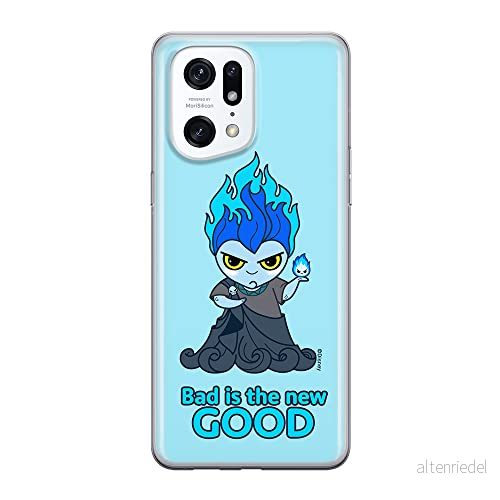 ERT GROUP mobiltelefonfodral för Oppo FIND X5 PRO originalt och officiellt licensierat Disney mönster Hades 001 optimalt anpassad till formen på mobiltelefonen, fodral tillverkad av TPU plast 5905511414474