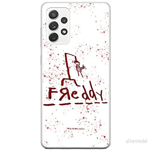 ERT GROUP mobiltelefonfodral för Samsung A52 5G / LTE 4G A52S originalt och officiellt licensierat Horror mönster Nightmare of Elm Street 009, fodral tillverkad av TPU plast 5905511091439
