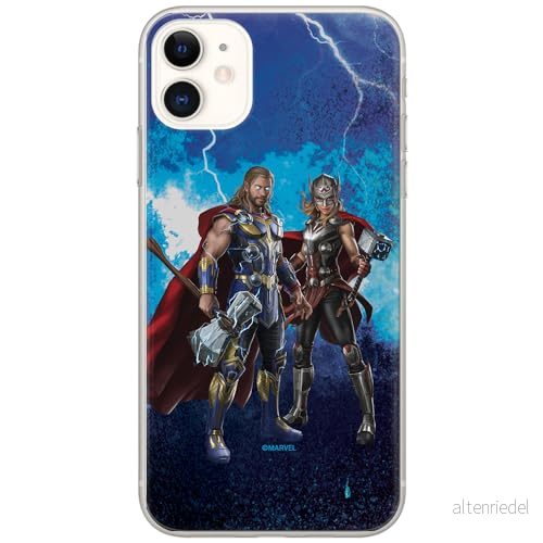 ERT GROUP mobiltelefonfodral för Iphone 11 originalt och officiellt licensierat Marvel mönster Thor 009 optimalt anpassad till formen på mobiltelefonen, fodral tillverkad av TPU plast 5904805172533