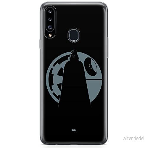 ERT GROUP mobiltelefonfodral för Samsung A20S originalt och officiellt licensierat Star Wars mönster Darth Vader 022 optimalt anpassad till formen på mobiltelefonen, fodral tillverkad av TPU plast 5904805440366