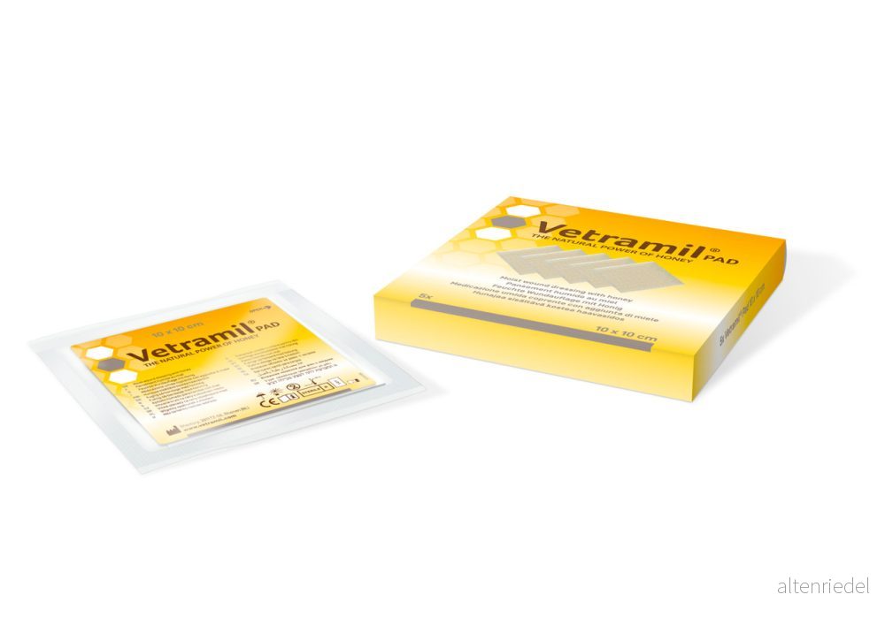 Vetramil Kompress 5 st (10x10 cm) 8717438010939