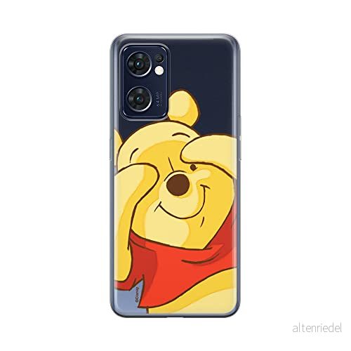 ERT GROUP mobiltelefonfodral för Oppo RENO 7 5G originalt och officiellt licensierat Disney mönster Winnie the Pooh and Friends 033 anpassad till formen på mobiltelefonen, gedeeltelijk transparant 5905511311803