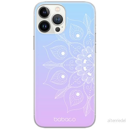 ERT GROUP mobiltelefonfodral för Iphone 13 PRO originalt och officiellt licensierat Babaco mönster Mandalas 001 optimalt anpassad till formen på mobiltelefonen, fodral tillverkad av TPU plast 5904805815140