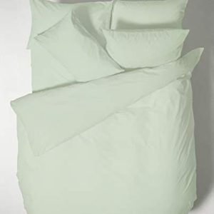 Bianca Plain Dyed Light Green Säng 150 cm 100% Percale bomull 5607032156573 Bianca Plain Dyed Light Green Säng 150 cm 100% Percale bomull 5607032156573