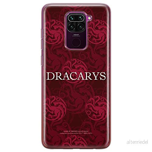ERT GROUP mobiltelefonfodral för Xiaomi REDMI NOTE 9 originalt och officiellt licensierat Game od Thrones mönster of 021, fodral tillverkad av TPU plast 5903932696097