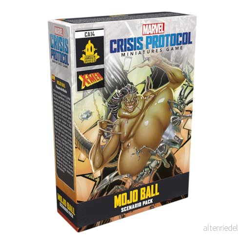 Atomic Mass Games, Marvel: Crisis Protocol Mojo Ball, Scenario förlängning, surfplatta, 2 spelare, från 14 år, 90120 minuter, tyska, flerspråkig 841333122560