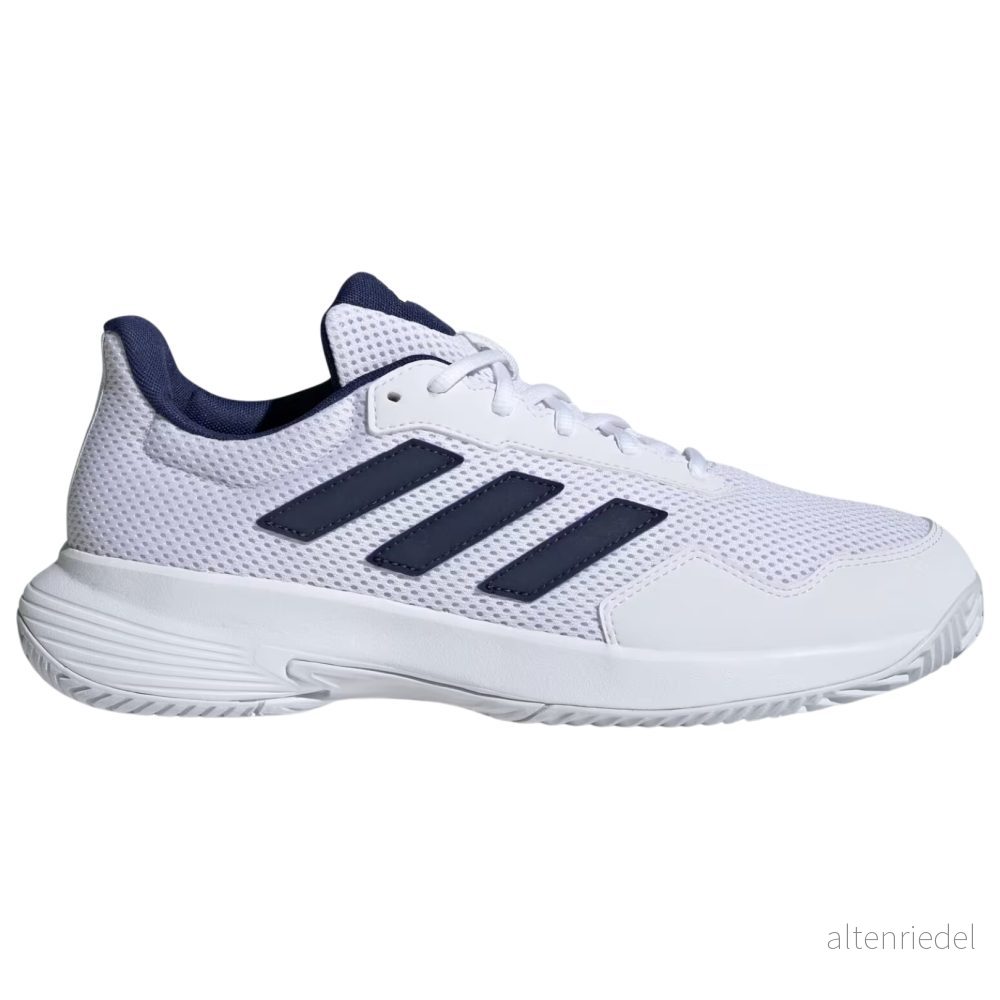 Adidas Performance Game Spec 2 All Court Tennisskor Cloud White Dark Blue White - Storlek 44 4066764811289