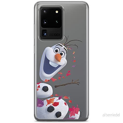 ERT GROUP Mobiltelefonskal för Samsung S20 Ultra original och officiellt licensierat Disney mönster Olaf 003 anpassat perfekt till mobiltelefonens form, delvis transparent 5903537521169