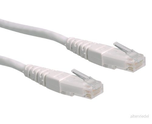 ROLINE UTP kabel Kat6 3m Vit 7611990193363