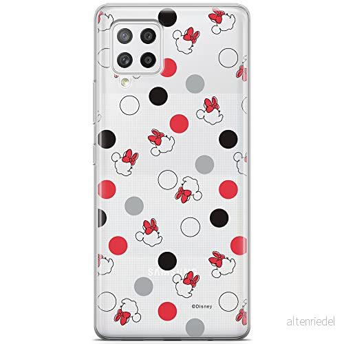 ERT GROUP mobiltelefonfodral för Samsung A42 5G originalt och officiellt licensierat Disney mönster Minnie 004 optimalt anpassad till formen på mobiltelefonen, gedeeltelijk transparant 5903040243336