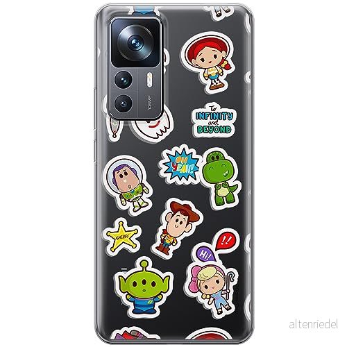ERT GROUP mobiltelefonfodral för Xiaomi 12T/ 12T pro/ K50 Ultra originalt och officiellt licensierat Disney mönster Toy Story 015 anpassad till formen på mobiltelefonen, gedeeltelijk transparant 5905795048983