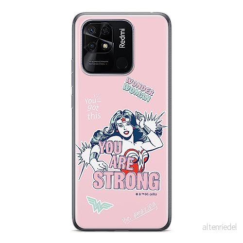 ERT GROUP mobiltelefonfodral för Xiaomi REDMI 10C originalt och officiellt licensierat DC mönster Wonder Woman 025 optimalt anpassad till formen på mobiltelefonen, fodral tillverkad av TPU plast 5905511545932