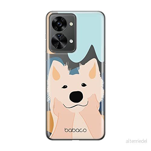 ERT GROUP mobiltelefonfodral för Oneplus NORD 2T 5G originalt och officiellt licensierat Babaco mönster Dogs 009 optimalt anpassad till formen på mobiltelefonen, gedeeltelijk transparant 5905511274504