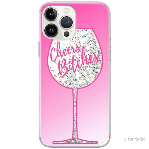 ERT GROUP mobiltelefonfodral för Apple Iphone 14 originalt och officiellt licensierat Babaco mönster Champagne 001 optimalt anpassad till formen på mobiltelefonen, med glitter overflow effekt 5905511608637