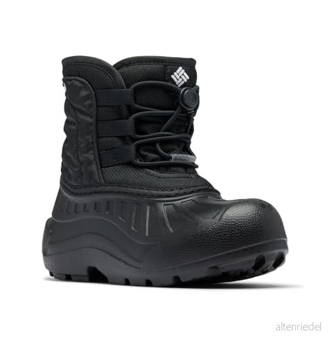 Columbia unisex barn pulverbug snölite spets snö stövel, Svart vit, 8 UK Child 195981538540