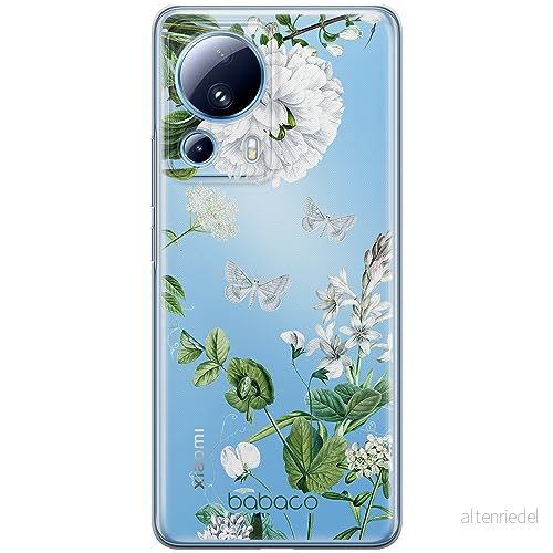 ERT GROUP mobiltelefonfodral för Xiaomi 13 LITE/CIVI 2 originalt och officiellt licensierat Babaco mönster Flowers 030 optimalt anpassad till formen på mobiltelefonen, gedeeltelijk transparant 5905511927011