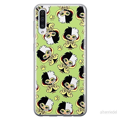 ERT GROUP mobiltelefonfodral för Samsung A50/ A50s/ A30s originalt och officiellt licensierat Disney mönster Cruella 007 optimalt anpassad till formen på mobiltelefonen, fodral tillverkad av TPU plast 5905131494337