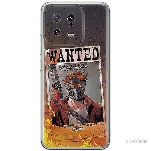 ERT GROUP mobiltelefonfodral för Xiaomi 13 originalt och officiellt licensierat Marvel mönster Star Lord 001 optimalt anpassad till formen på mobiltelefonen, fodral tillverkad av TPU plast 5905511899714