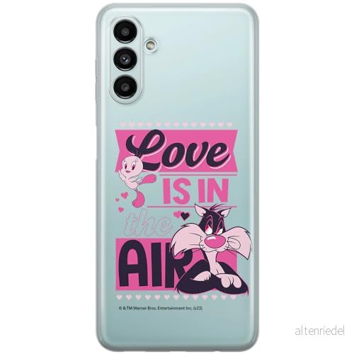 ERT GROUP mobiltelefonfodral för Samsung A13 5G/ A04s originalt och officiellt licensierat Looney Tunes mönster Sylvester & Tweety 007, gedeeltelijk transparant 5905795123840