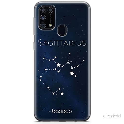 ERT GROUP mobiltelefonfodral för Samsung M31 originalt och officiellt licensierat Babaco mönster Zodiac Constellation 009 anpassad till formen på mobiltelefonen, fodral tillverkad av TPU plast 5903932197952