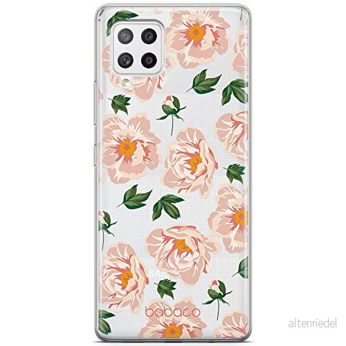 ERT GROUP mobiltelefonfodral för Samsung A42 5G originalt och officiellt licensierat Babaco mönster Flowers 014 optimalt anpassad till formen på mobiltelefonen, gedeeltelijk transparant 5903932615692