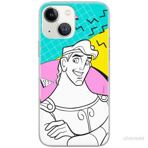 ERT GROUP mobiltelefonfodral för Iphone 13 MINI originalt och officiellt licensierat Disney mönster Hercules 001 Vit optimalt anpassad till formen på mobiltelefonen, fodral tillverkad av TPU plast 5903932878981