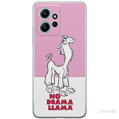 ERT GROUP mobiltelefonfodral för Xiaomi REDMI NOTE 12 4G originalt och officiellt licensierat Disney mönster The Emperor's New Groove 001, fodral tillverkad av TPU plast 5905511951627