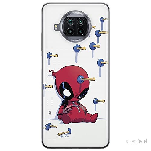 ERT GROUP mobiltelefonfodral för Xiaomi REDMI NOTE 9T originalt och officiellt licensierat Marvel mönster Deadpool 005 optimalt anpassad till formen på mobiltelefonen, fodral tillverkad av TPU plast 5904805648168