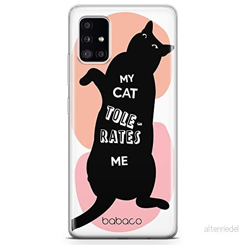 ERT GROUP mobiltelefonfodral för Samsung A51 originalt och officiellt licensierat Babaco mönster Cats 003 optimalt anpassad till formen på mobiltelefonen, fodral tillverkad av TPU plast 5905131062680